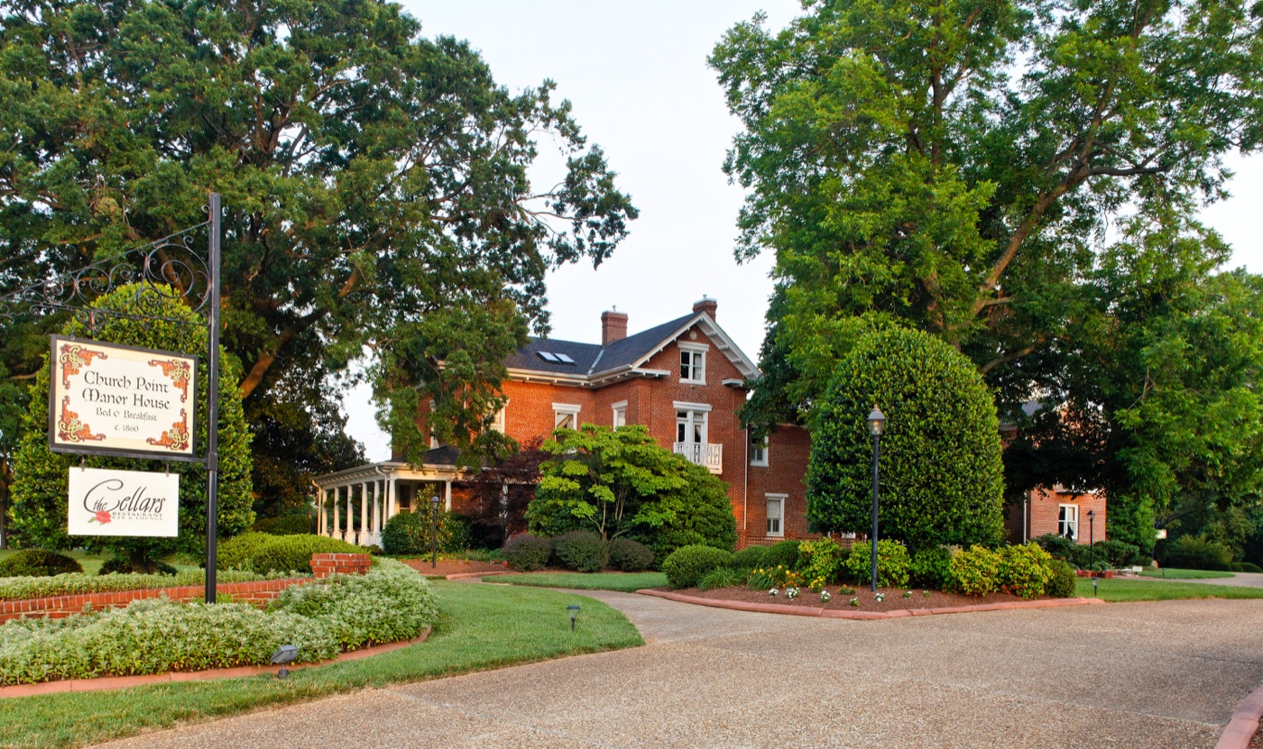 Church Point Manor during the Bed & Breakfast era
