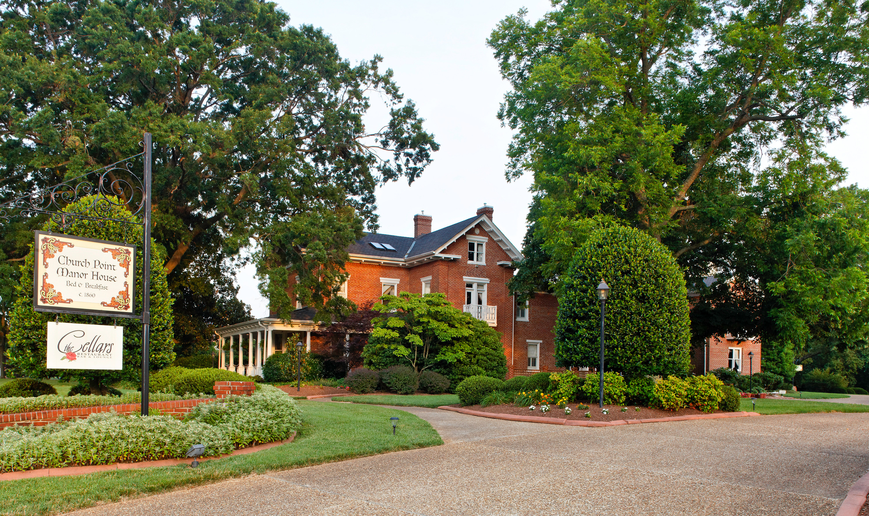 Church Point Manor during the Bed & Breakfast era